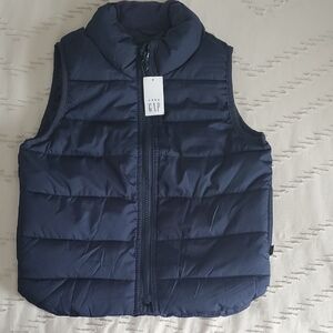 GAP Kids Dark Blue Puffer Vest
